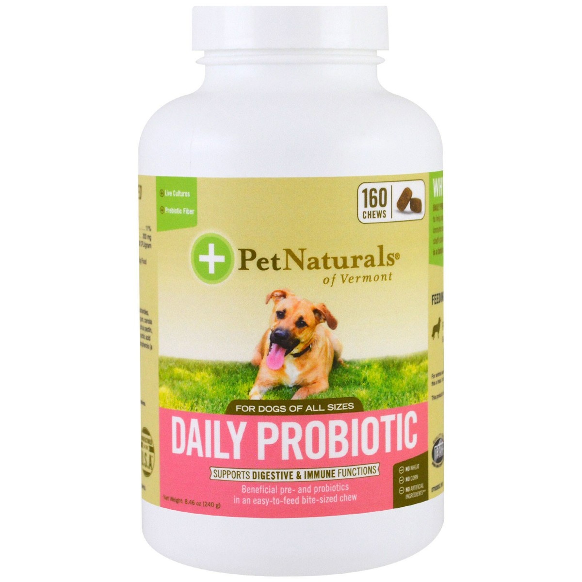 Dog Food Of Vermont Pet Naturals Probiotics For Dogs Daily