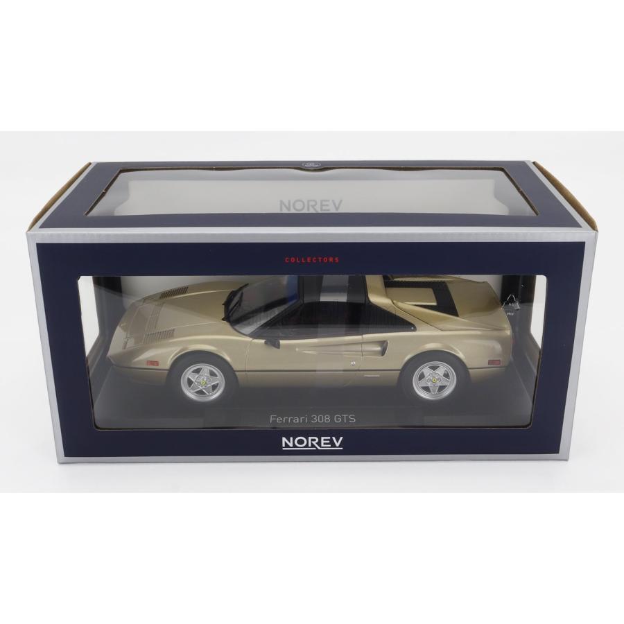 Ferrari 308 GTS Or 1982 - Miniature Norev 1/18 - Collection Rue - Neuve