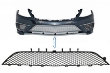 Gitter Zentral Niedriger f&uuml;r MERCEDES W222 13-17 S63 Look Schwarz Lucido-Mostra