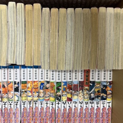 Naruto Japanese language Vol.1-72 set +side story Manga Comics