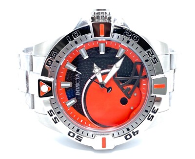 NEW INVICTA WATCH NFL Cleveland Browns 42143 51mm PC21 Quartz NO BOX