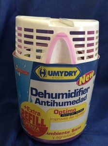 HUMYDRY DEHUMIDIFIER OPTIMO DESIGNER SERIES NEW MADE IN SPAIN PINK