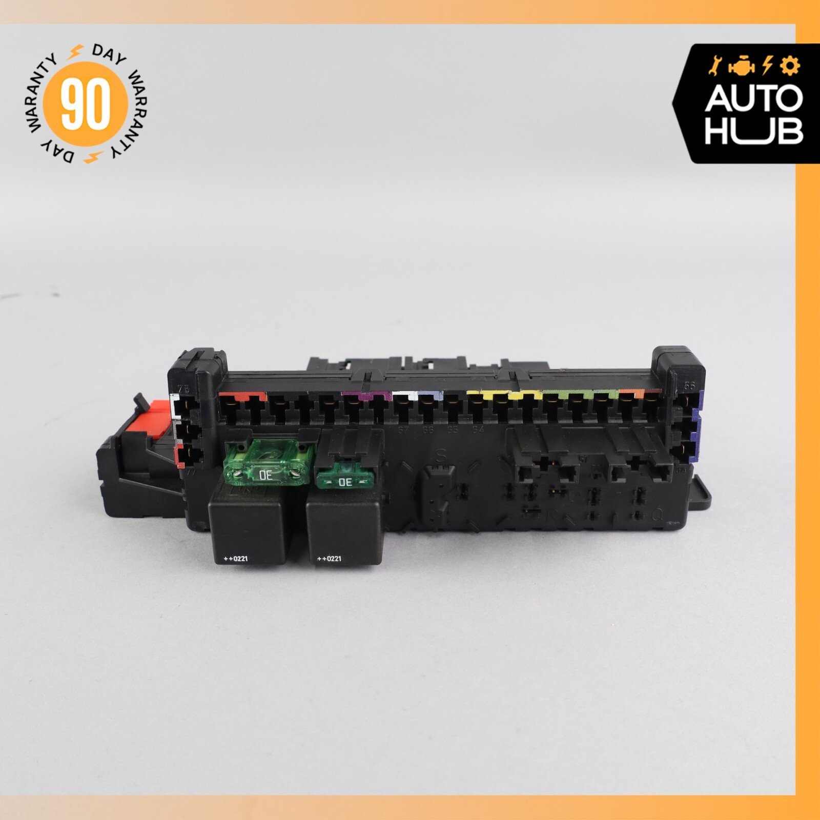 03-12 Mercedes R230 SL500 SL55 AMG SL550 Rear SAM Fuse Box Relay Module OEM