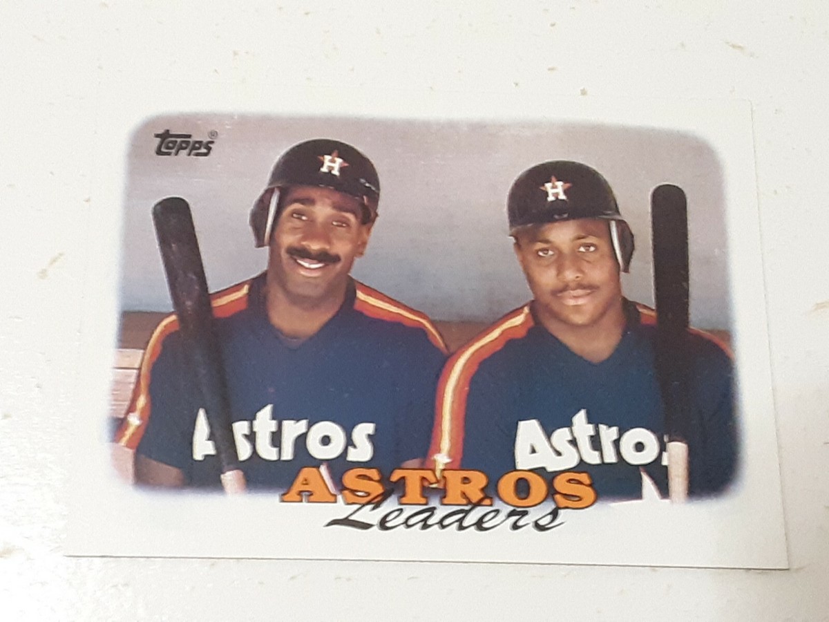 Houston Astros Team Leaders 1988 Topps Card #291 | eBay