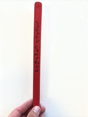 Scotty Cameron Pistolero RED Putter Grip New & never on Club