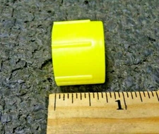 Caplugs CD-10 PE-LD01 YEL002, 7/8"-18, 100pk