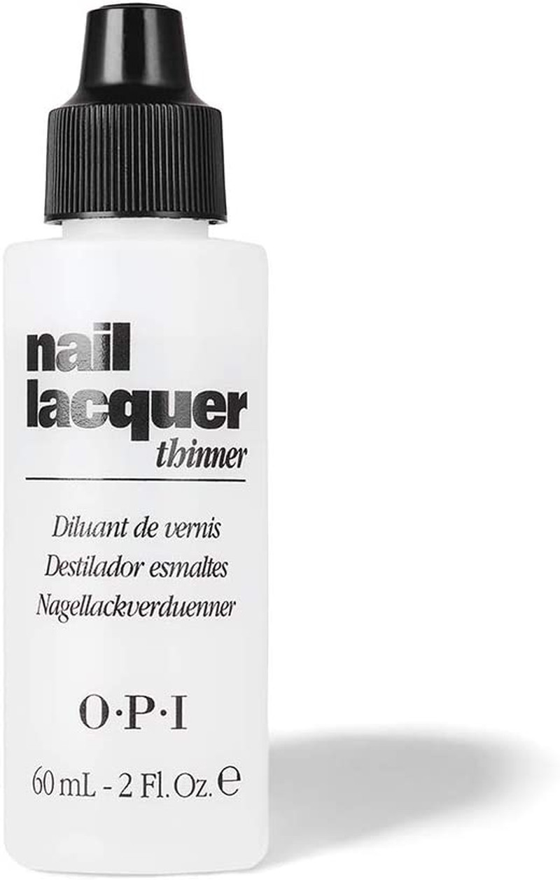 OPI Nail Lacquer Thinner, Smalto per Unghie, Protettore per Unghie, Trasparente,