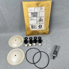 OEM Graco Husky 307 Diaphragm Pump Fluid Section Repair Kit D03255 (See DESC)
