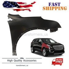 For Cadillac XT5 2017-2023 Front Fender Primed Steel Right Side 84132974