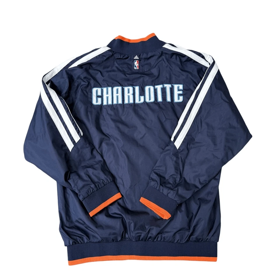 Adidas NBA молодежи Charlotte Bobcats на суд двусторонняя куртка размер 10-12 - Изображение 2 из 4