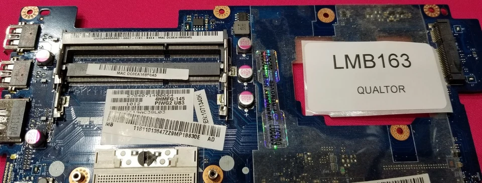 LMB163 - Lenovo G570 Intel Laptop Motherboard LA-675AP 11013647 - Image 4 of 4