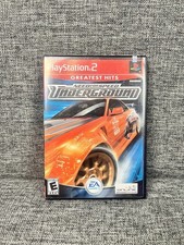 Need For Speed Underground Greatest Hits With Manual Tested Playstation 2 PS2