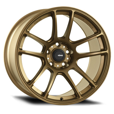 KONIG Heliogram Rim 18X8.5 5X114.3 Offset 42 Matte Bronze (Quantity of 1)