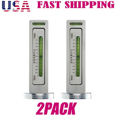 #ad #ad 2Pack Adjustable Magnetic Gauge Tool For Car Truck Camber Castor Wheel Alignment $13.28