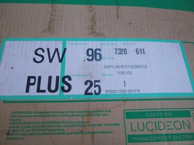 super wool plus Isolierdecke 25mm x 7320 x 610