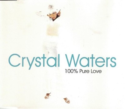 CD Maxi-Single Crystal Waters - 100% Pure Love  (1994)