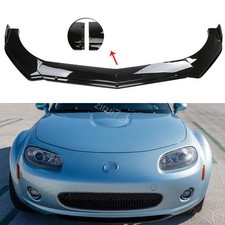 Front Bumper Lip Spoiler Splitter Accessories Parts For Mazda 2 3 5 6 Hatchback