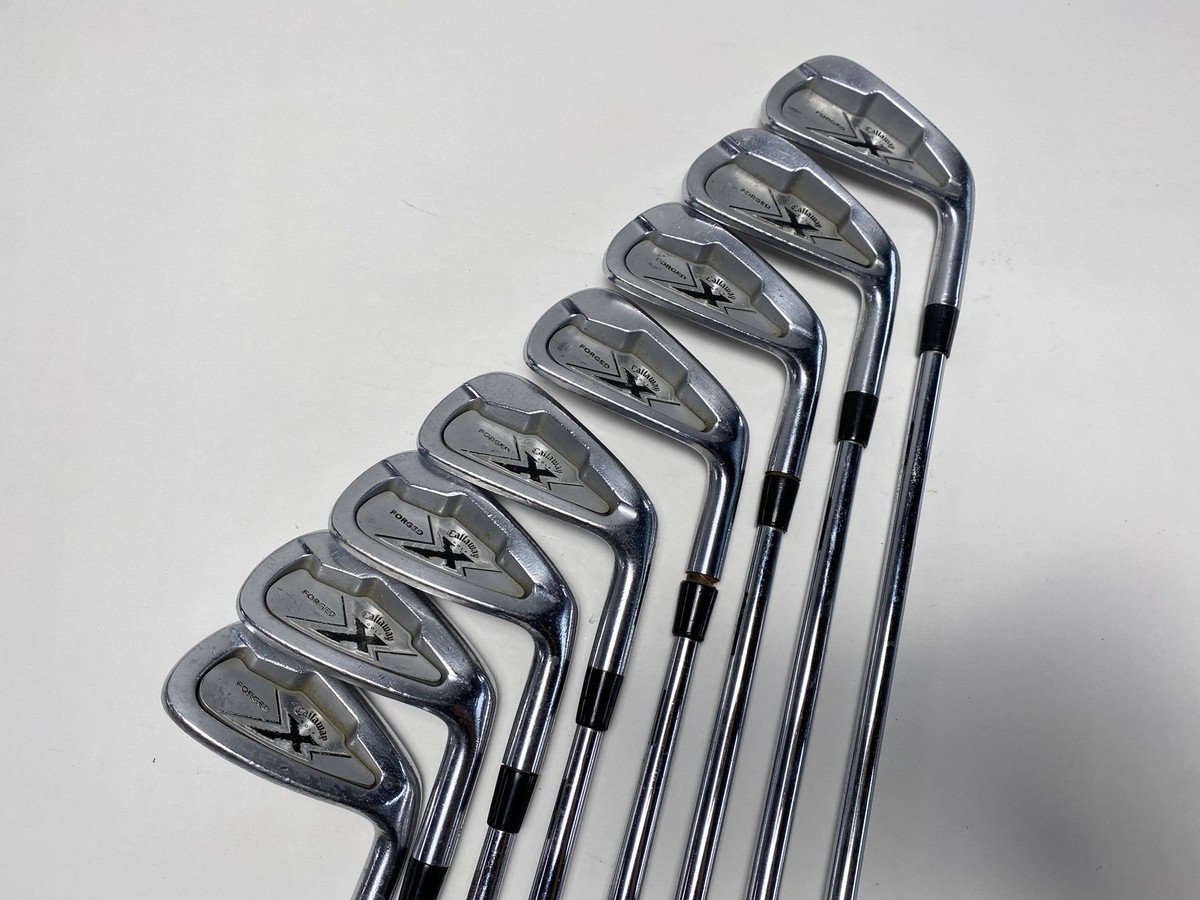 Callaway X Forged Iron Set 3-PW Dynalite Gold SL S300 Stiff Steel