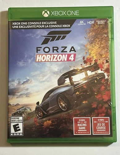 Forza Horizon 4 - Microsoft Xbox One, XBOX Series X , 2018, Tested And Works
