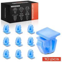 Frankberg 10X NYLON-CLIP Blau StoßFÄNger Passend FüR Honda Accord Civic CR-V CRX