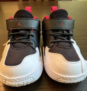 Nike Air Jordan 6 Retro TD Infrared Black White Red Toddler Shoes Size 6C