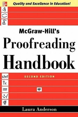 McGraw-Hills Proofreading Handbook (NTC Reference) - Paperback - VERY GOOD
