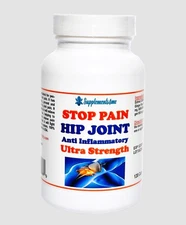 NATURAL HELP FOR HIP JOINT PAIN - 100% STRONG HERBAL SUPPLEMENT - MADE IN USA
