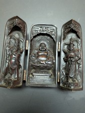 Budda trifold shrine
