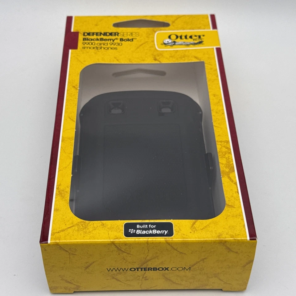Funda resistente OtterBox Defender de 3 capas para BlackBerry Bold 9930/9900 Foto 3 de 4