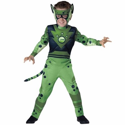 Chris Cheetah Power Qualität grün Wild Kratts Cartoon Kleinkind Kind Jungen