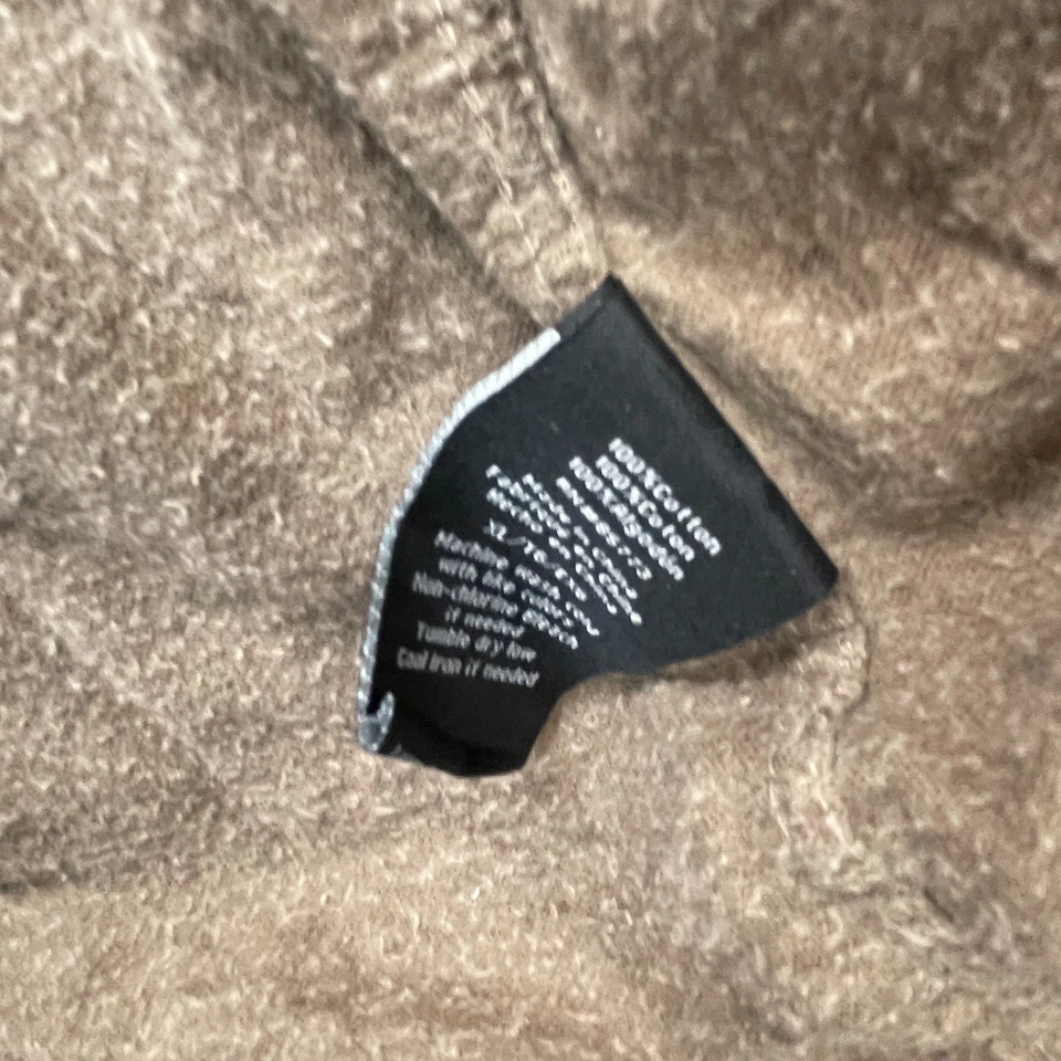 Camisa O Neill Para Hombres Extra Grande Marrón Camuflaje Algodón Abotonada Camping Caza Equipo Foto 4 de 4