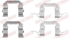 QUICK BRAKE Zubehörsatz Scheibenbremsbelag 109-1722 für PATHFINDER NISSAN NAVARA