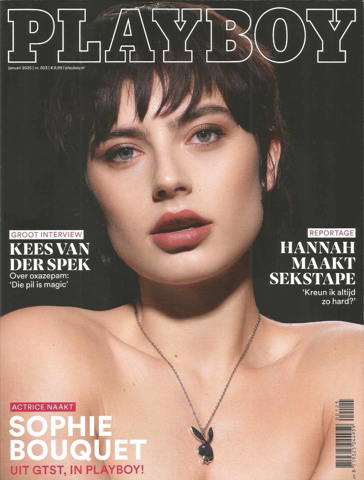Playboy NL January 2025, Sophie Bouquet, Netherlands, Dutch
