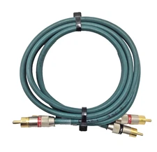 1M WireWorld Terra III/ 3 RCA Interconnect Cable Audiophile Quality