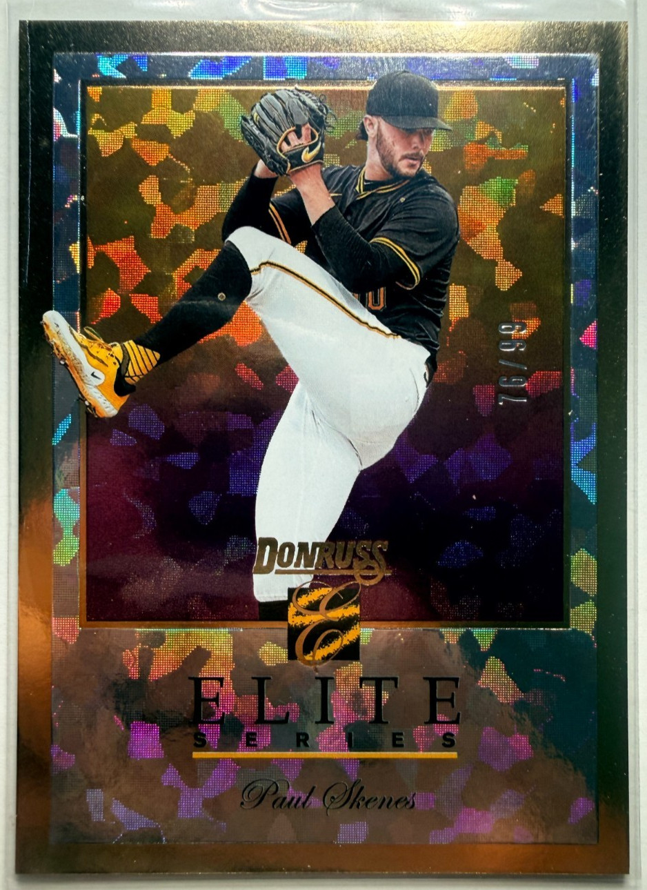 2026 Donruss Baseball - Paul Skenes #8 Elite Series Pink Ice /99 PIT Pirates
