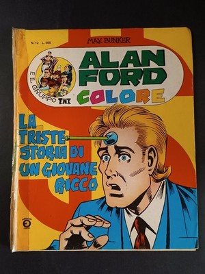 ALAN FORD THE SAD STORY OF A RICH YOUNG MAN Comic No. 12 - and Horn 1980