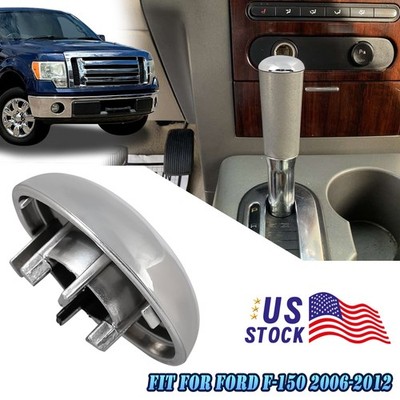 Gear Shifter Knob Chrome Cap Shift Lever Top Cover For Ford F-150 2006-2012 AB