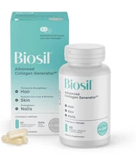 Biosil Collagen Generator - 60 Capsules.. Exp 02/2028