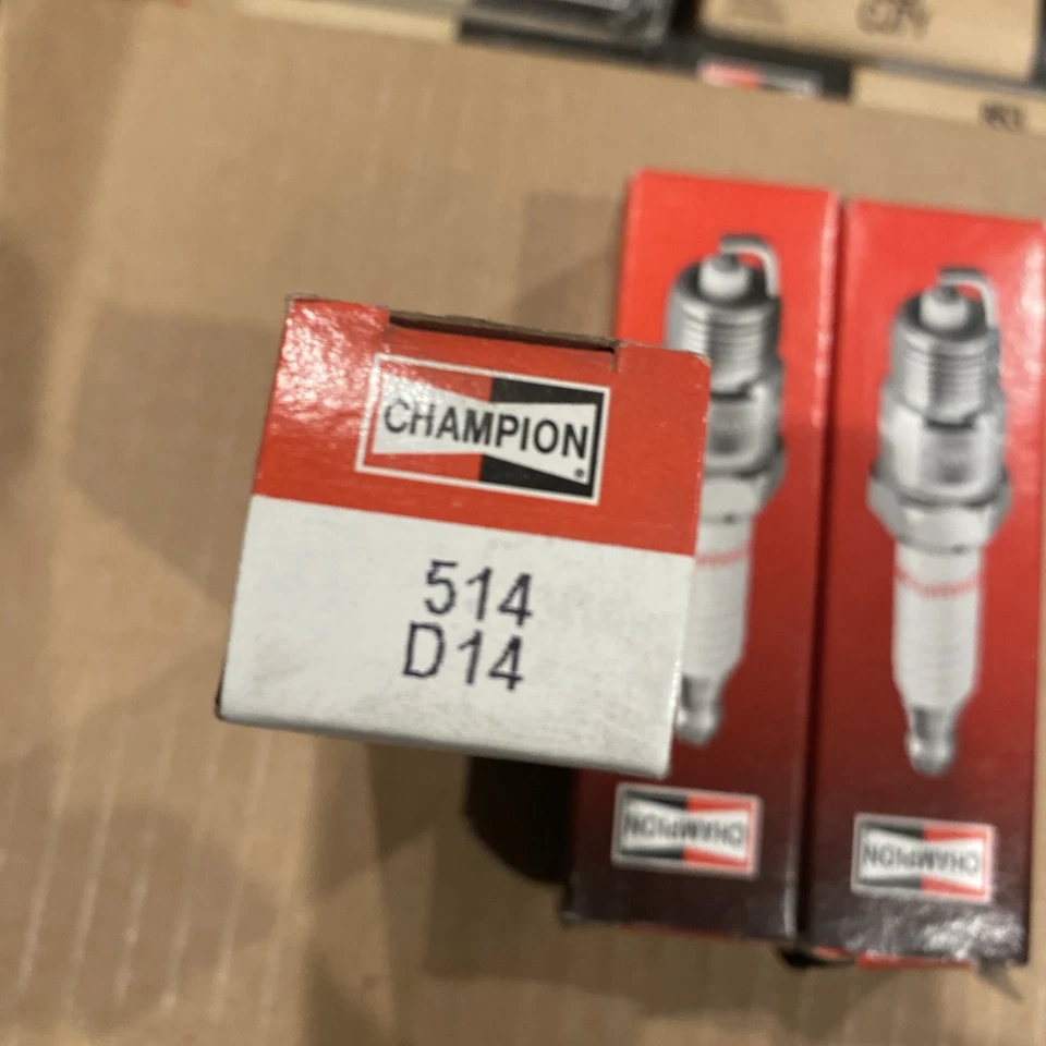 JUEGO DE 3 Bujías Cobre Plus Champion Bujía D14 514 Foto 2 de 2