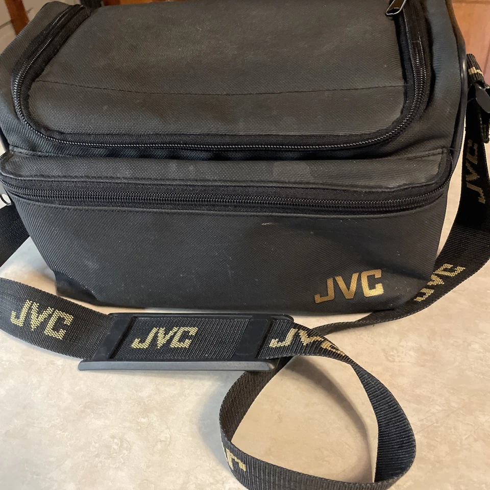JVC Camera Bag Black 11x8x7 with Side Pocket and Shoulder Strap - Image 2 of 4