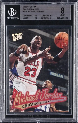 Jordan 1996 Fleer Jordan #G-16 Gold