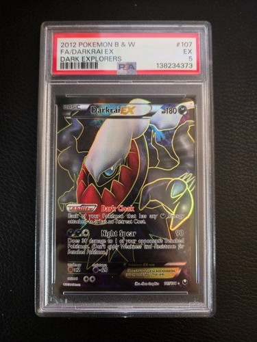 Darkrai-EX graded PSA 5 for sale on eBay