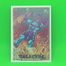 2024 SkyBox Marvel Masterpieces 92 Platinum Galactus Canvas #30