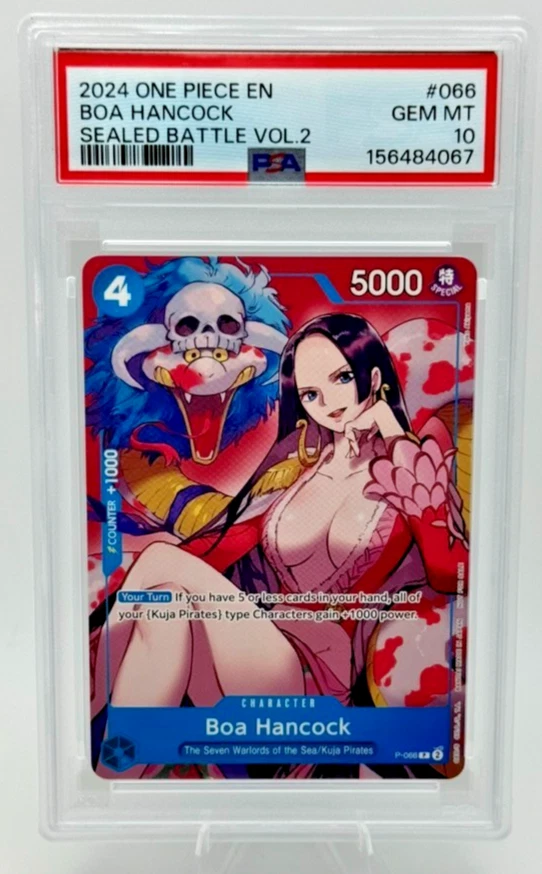 Boa Hancock P-066 One Piece Promotion Cards for sale | eBay