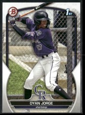 2023 Bowman #BP-22 Dyan Jorge Prospects