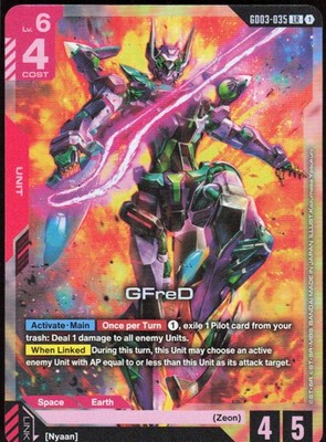 GFreD [GD03 - GD03-035] ENGundam Card Game Steel Requiem