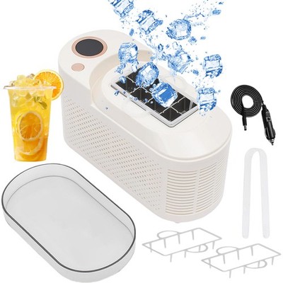 Leistungsstarke Eiswürfelmaschine 12V 120W ABS PC Für Camping Reisen Büro Küche