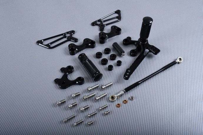 Paire de Platines / Commandes Reculées DUCATI SBK 749 S/R 2005-2006 Foto 2 de 4