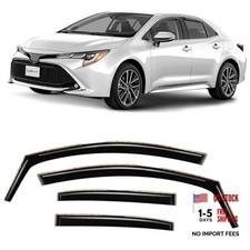 in-Channel Incredibly Durable Rain Guards for Toyota Corolla For Corolla 20-26