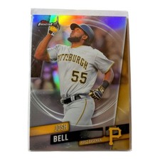 Josh Bell 2019 Topps Finest Baseball #48 Refractor Pittsburgh Pirates MLB